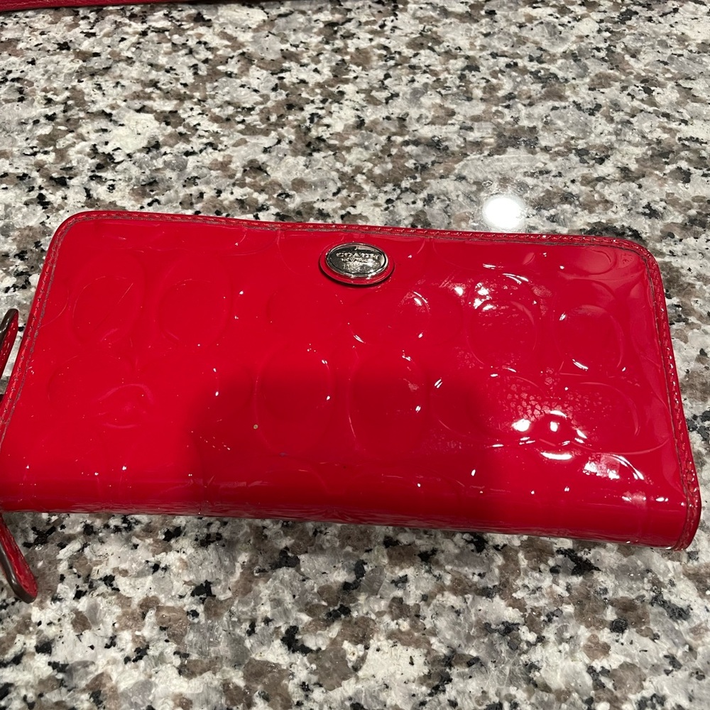Coach Patent Leather Wallet